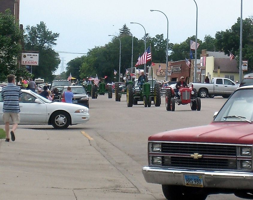 Main Ave., Washburn, North Dakota