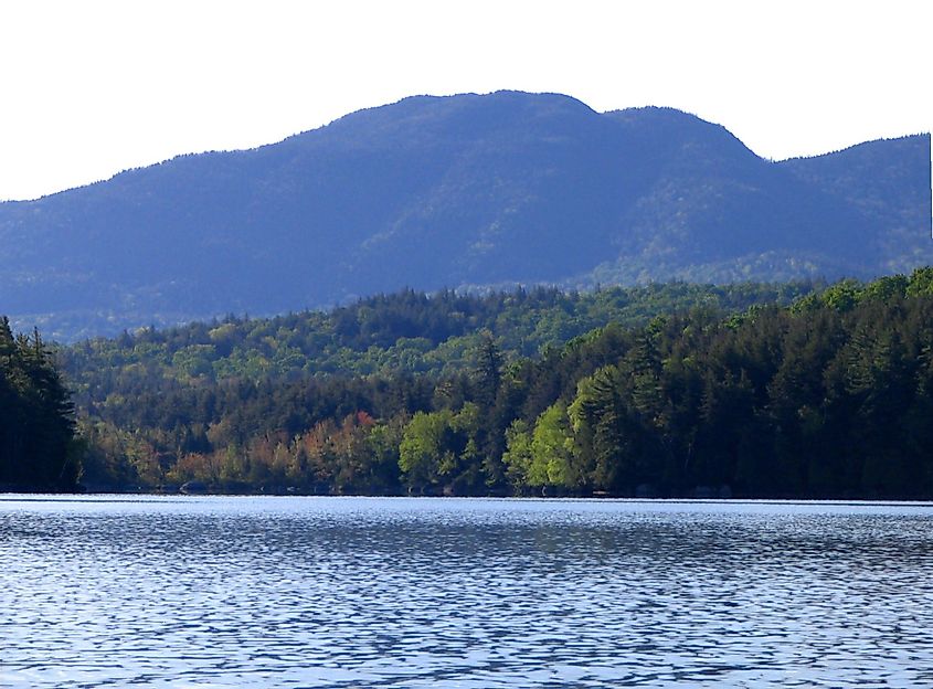 Ampersand Mountain from Middle Saranac Lake