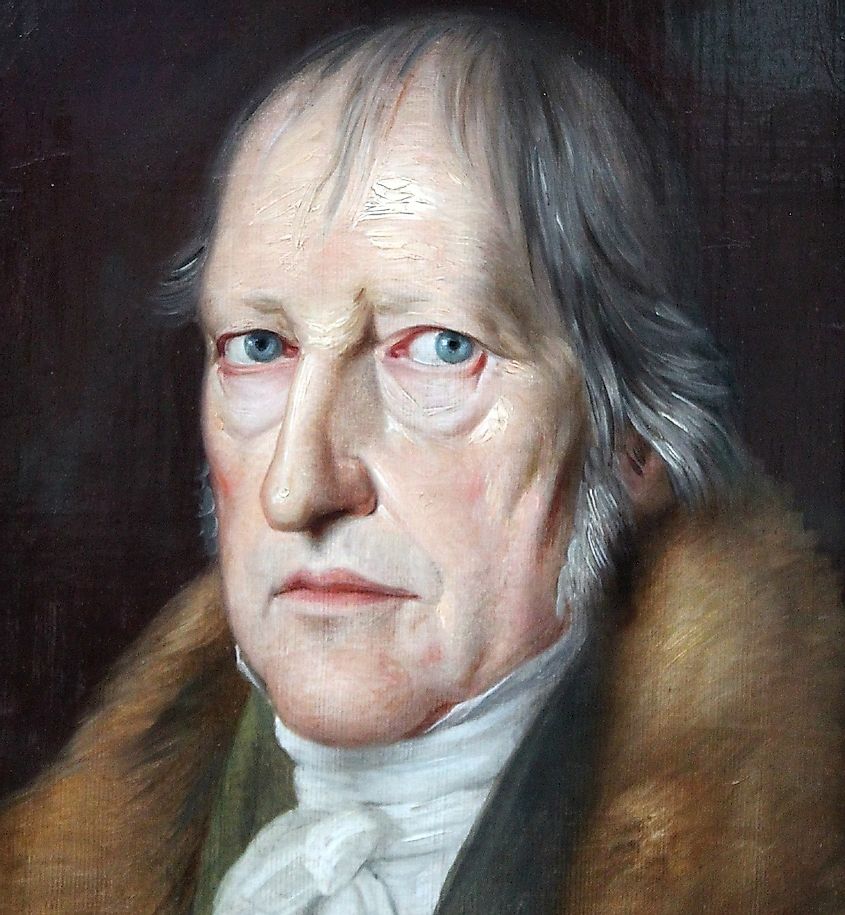 Portrait of Friedrich Hegel