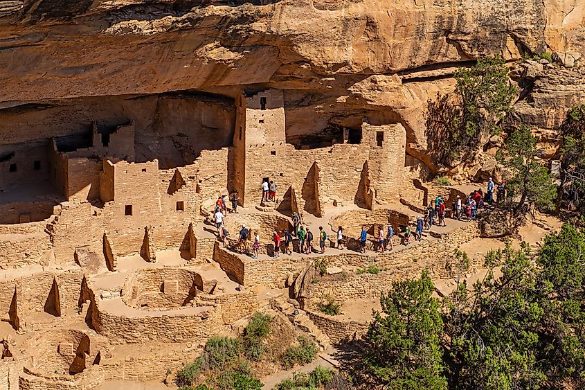 Mesa Verde National Park in Colorado.