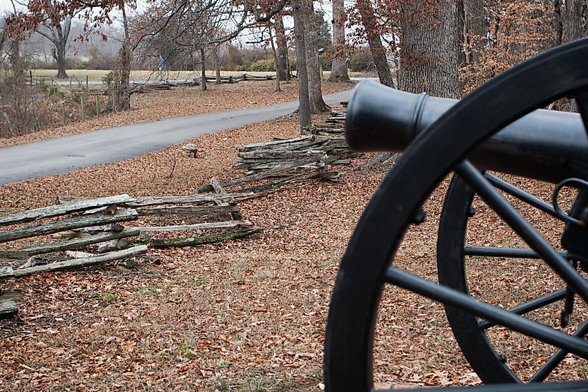 The Battle of Corydon is listed along side Gettysburg as the only two civil war battle sites on northern soil.
