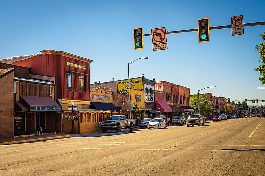 Downtown Kalispell, Montana