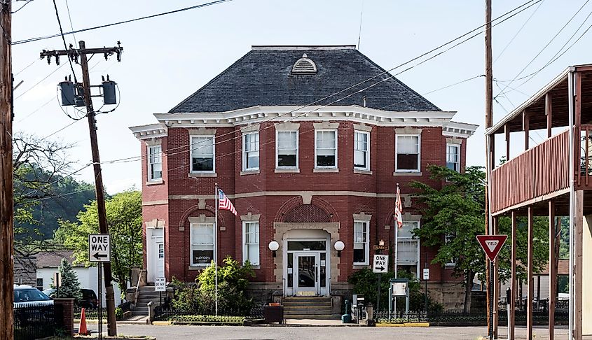 Sistersville, West Virginia, City Hall.