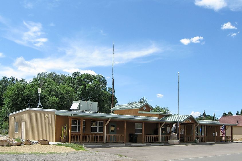 Capitan Village Hall in New Mexico.