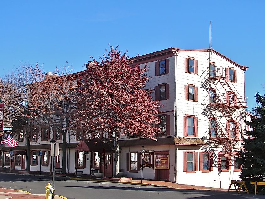 King George II Inn in Bristol, Pennsylvania.