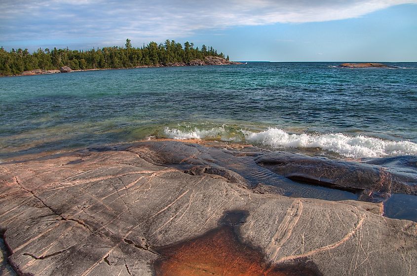 Lake Superior Provincial Park in Ontario.