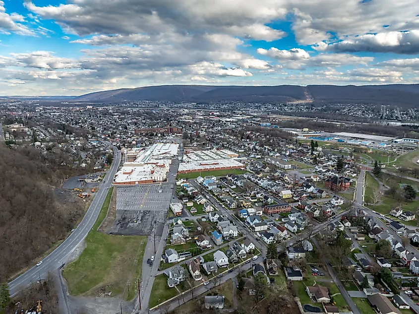 Williamsport Pennsylvania. Editorial credit: TW Farlow Media / Shutterstock.com