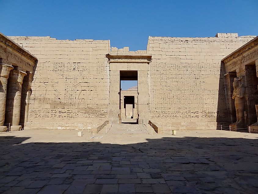 Second Pylon of Medinet Habu.