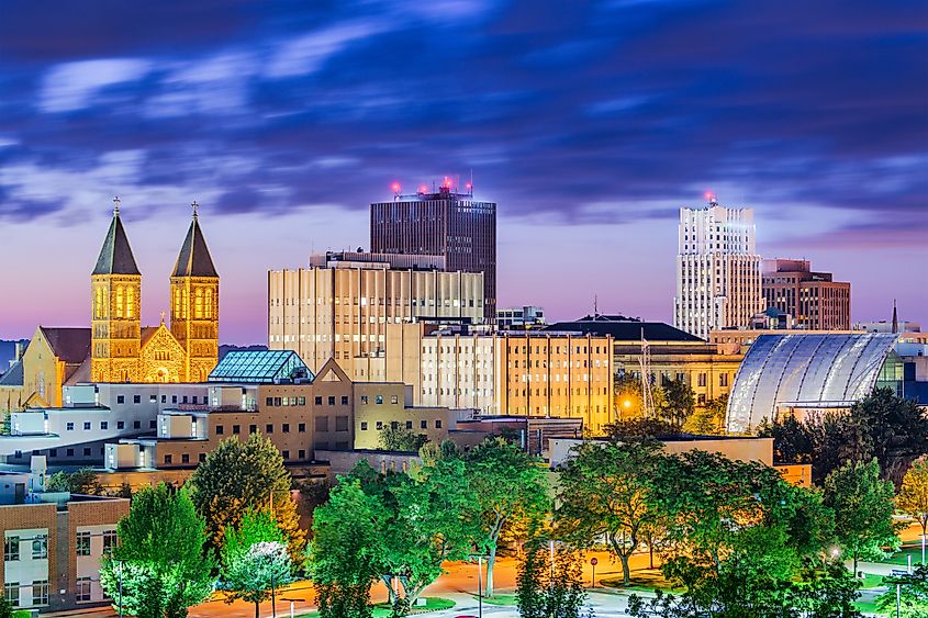 Downtown Akron Skyline