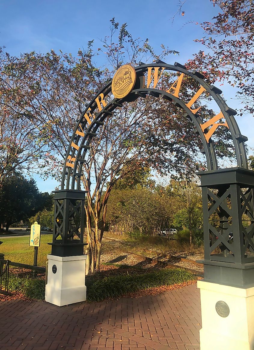 The Riverwalk provides waterfront access to the Waccamaw River.