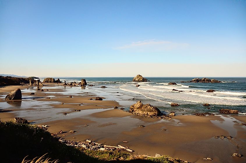 Coquille Point Beach, Kronenberg Park, Bandon, Oregon