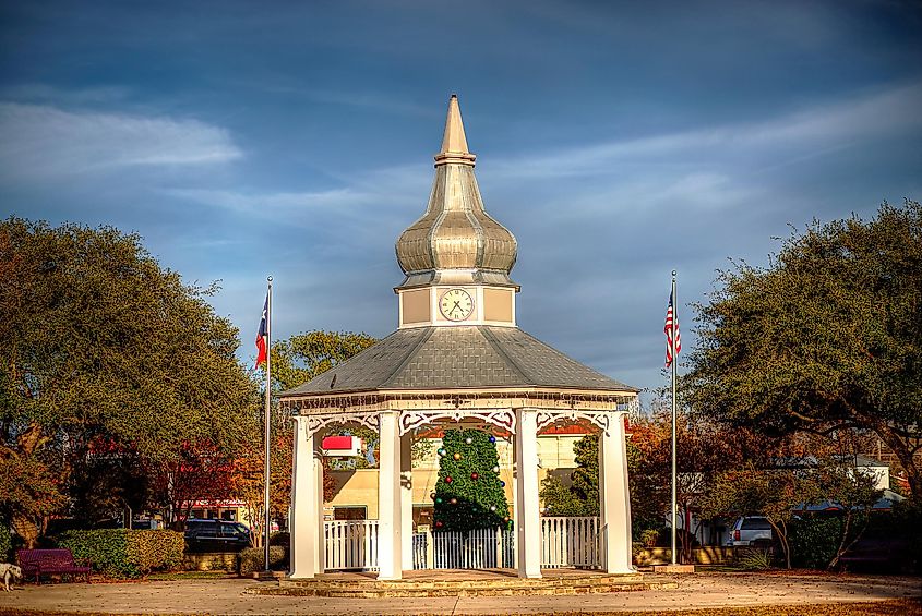 A gazebo in Boerne, Texas