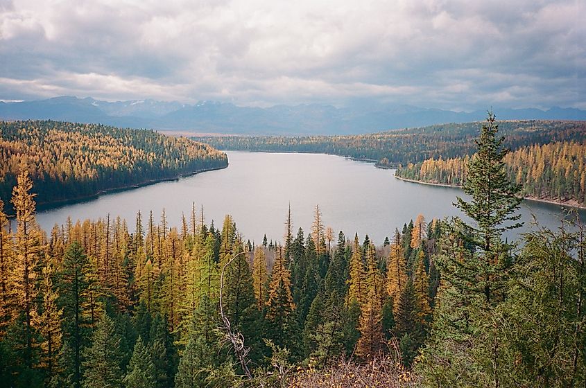 Holland Lake near Seeley Montana