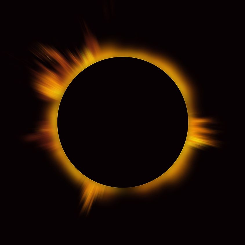 It is impossible to see the Corona with the naked eye, but there is an exception. We are able to see it during a solar eclipse, or by using a special device called the coronagraph.