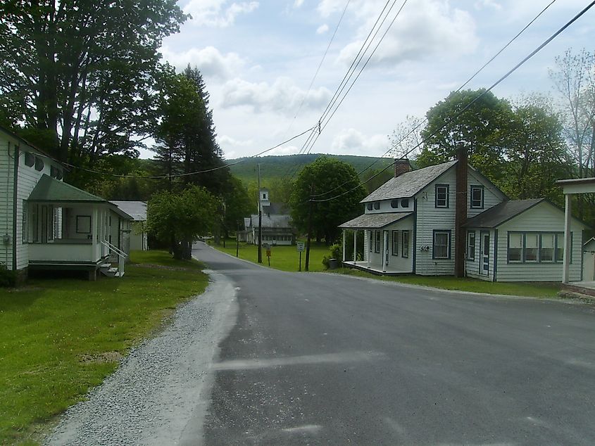 Downtown Walpack Center in New Jersey.