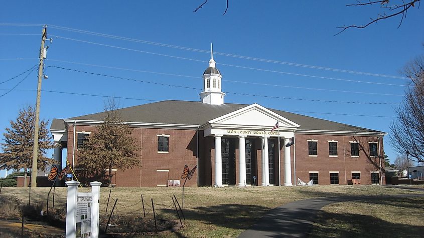 Lyon County Courthouse in Eddyville, Kentucky