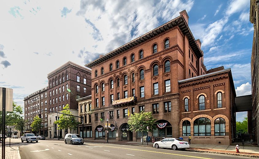 West Main Street, Downtown New Britain, Connecticut