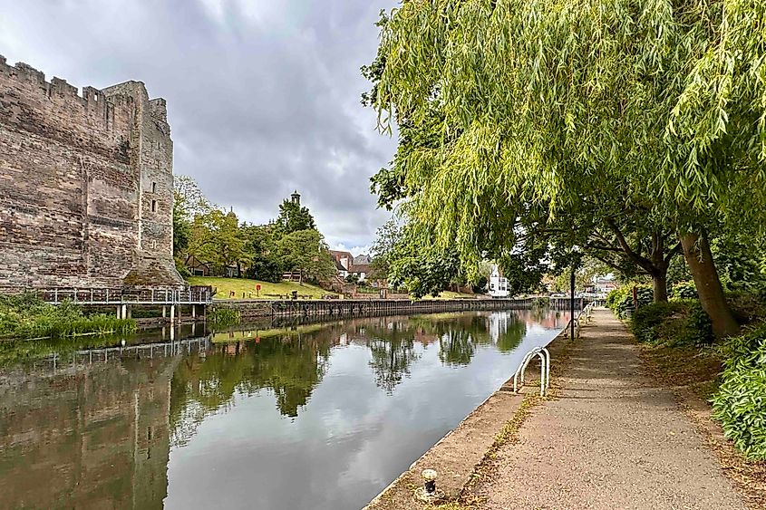 Newark Castle on the banks of the River Trent Image credit Bryan Dearsley