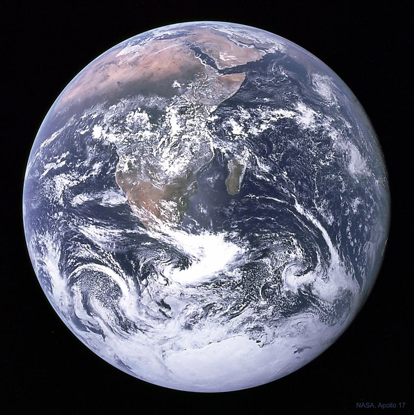 Apollo 17 Earth