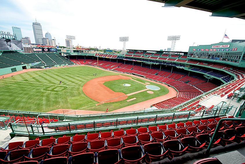 Fenway Park is a baseball park located in Boston MA, it is the oldest ballpark in Major League Baseball.