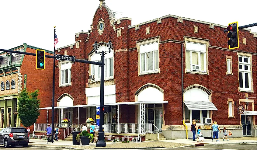 Old Tippecanoe Main Street Historic District, Tipp City, Ohio.
