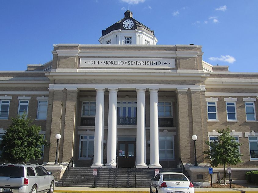 Morehouse Parish Courthouse in Bastrop, Louisiana.