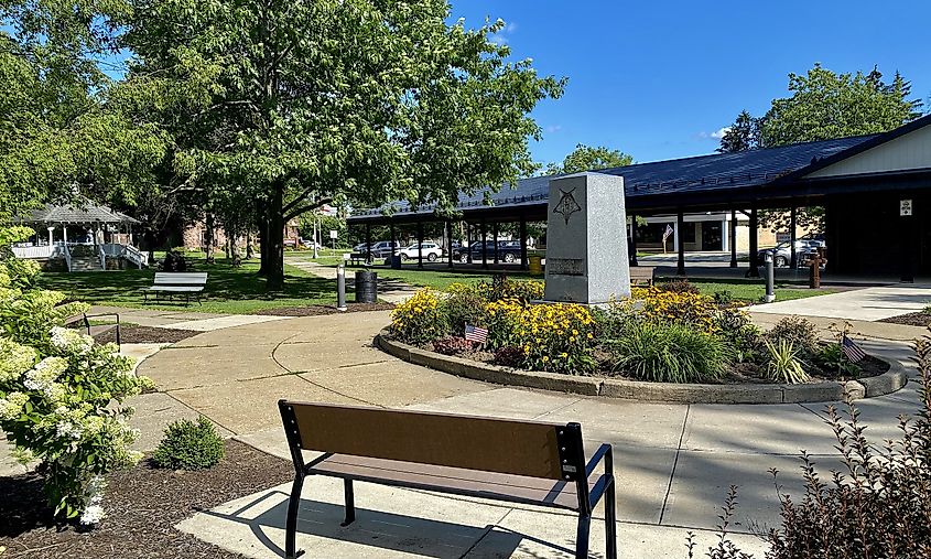 Lincoln Park in Olean, New York.