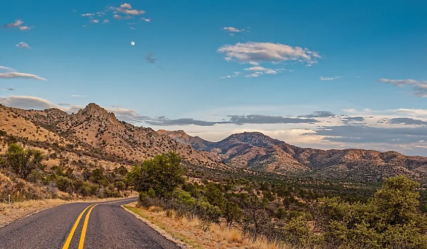 Davis Mountains Scenic Loop, Fort Davis, Texas.
