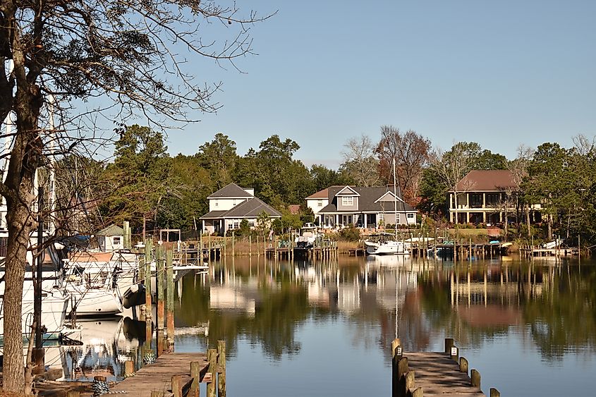 Bluewater Bay Marina, Niceville, Florida.