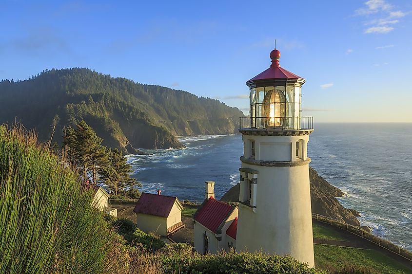 Heceta Head Lighthouse, Oregon, USA