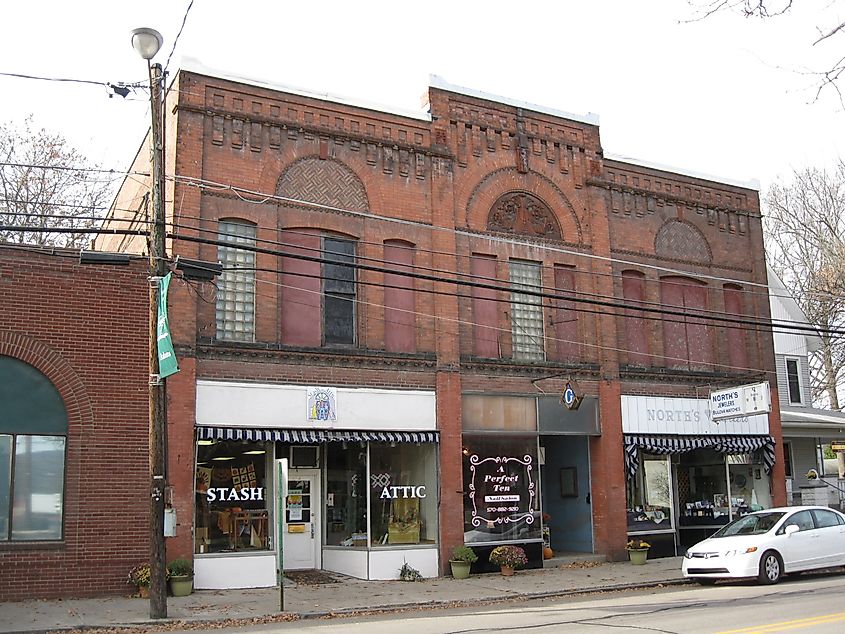Downtown Athens. 