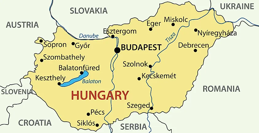 Budapest map