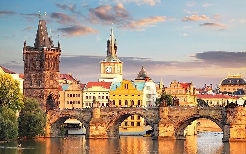 Charles bridge in Prague