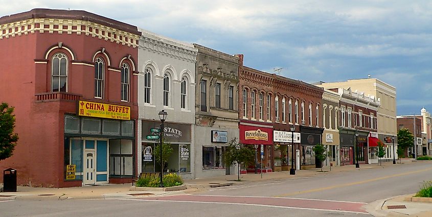 Downtown Nebraska City, Nebraska