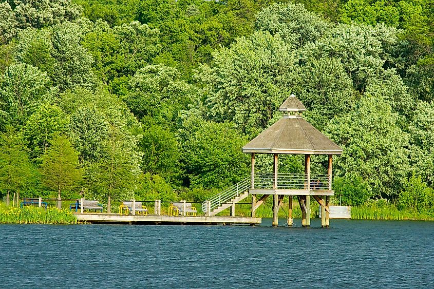 Lake Artemesia, College Park, Maryland in Spring