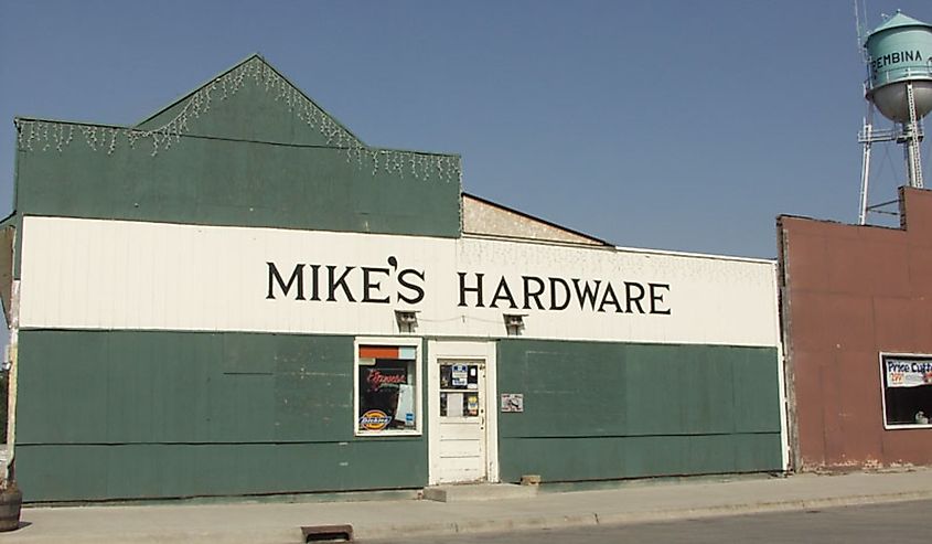 Hardware Store in Pembina, North Dakota.