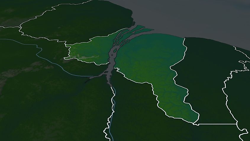 Essequibo Islands-West Demerara - region of Guyana (Credit: Yarr65 via Shutterstock)