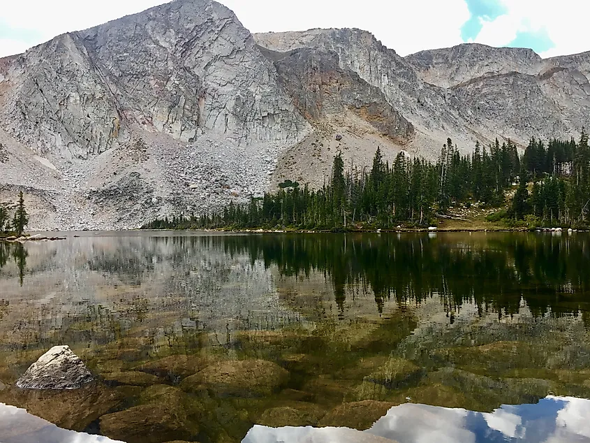 Medicine Bow National Forrest Mountain Landscape.