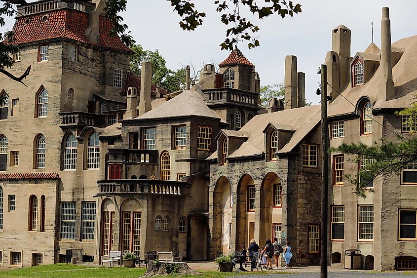 Fonthill Castle in Doylestown, Pennsylvania, USA.