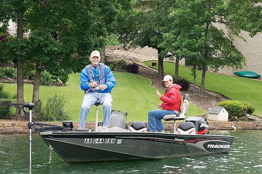 Fishing in Hot Springs Village