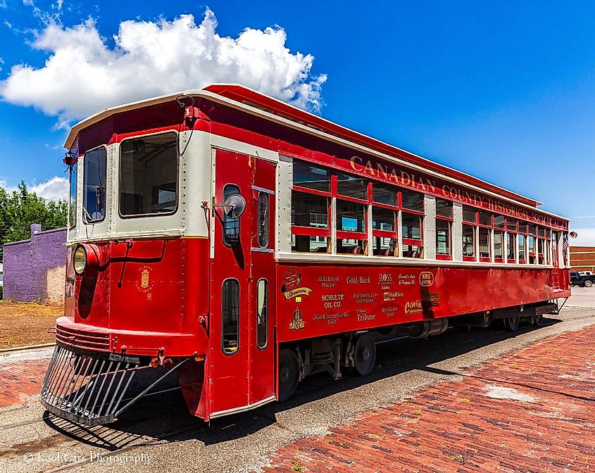 El Reno, Oklahoma's Heritage Express Trolley