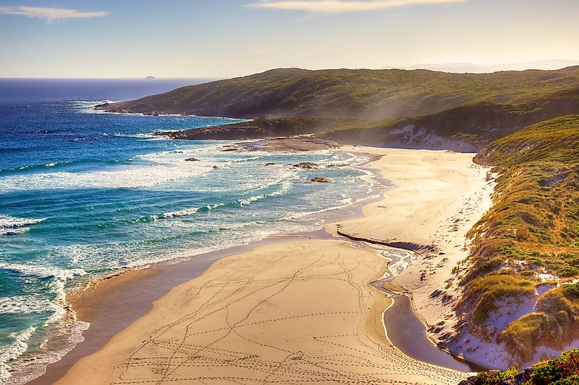Conspicuous Beach, near the town of Walpole in Western Australia.
