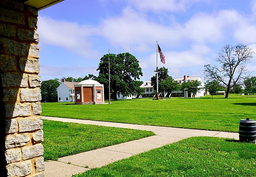 Fort Scott National Historic Site in Kansas