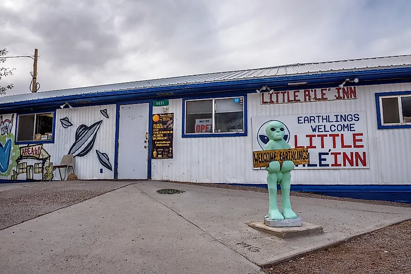 Little A'Le'Inn in Rachel, Nevada.