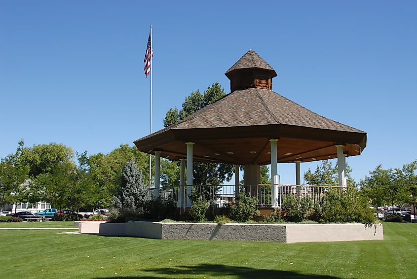 Bandstand, Minden, Nevada.
