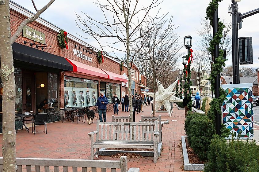Downtown Lexington, Massachusetts
