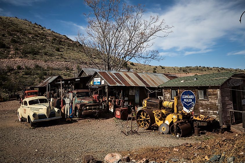 The Gold King Mine in Jerome, Arizona