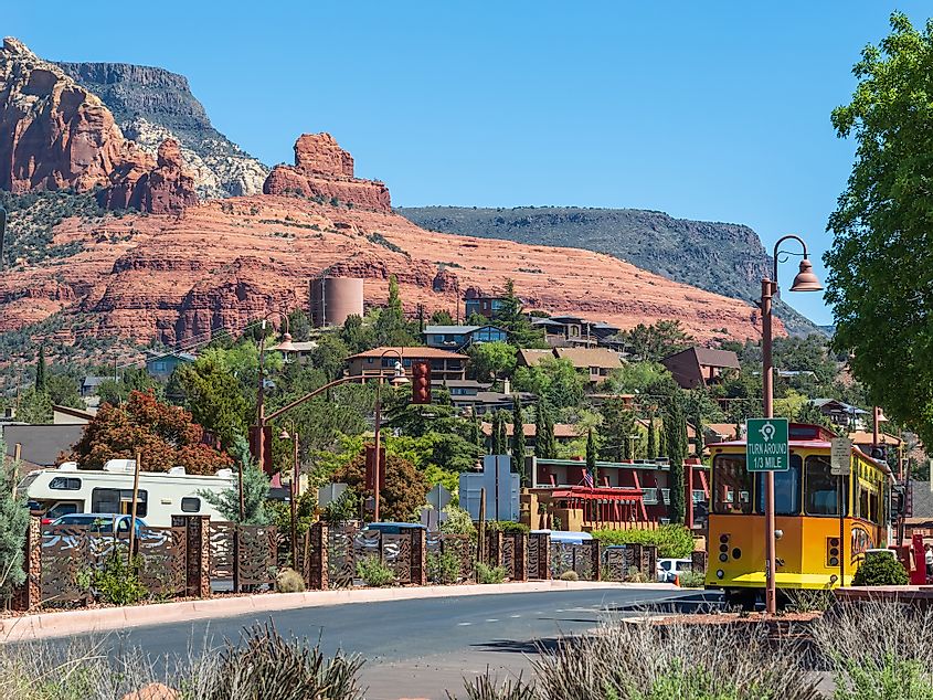 The gorgeous town of Sedona, Arizona.