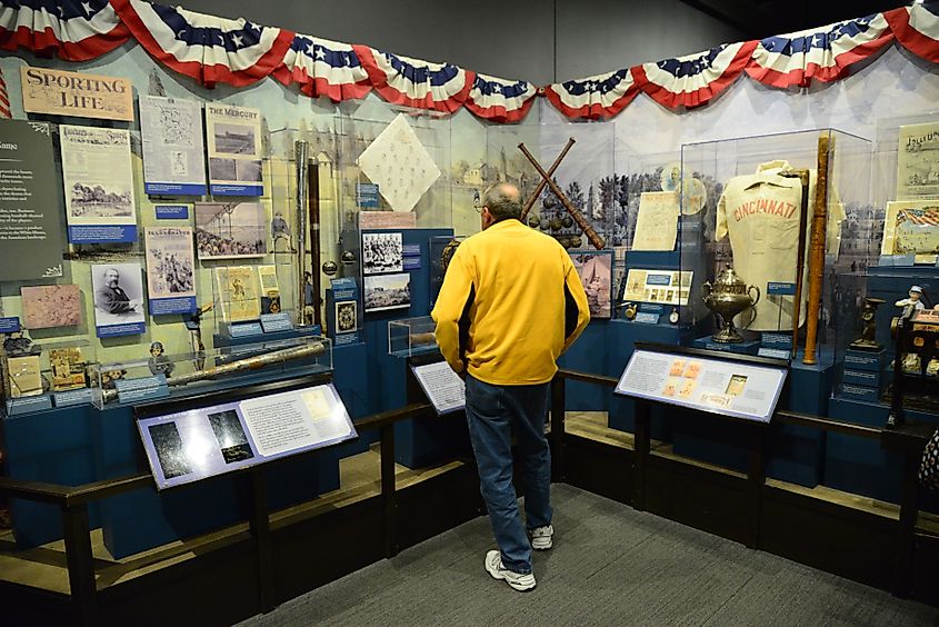 National Baseball Hall of Fame Museum at Cooperstown New York. Created  05.27.25