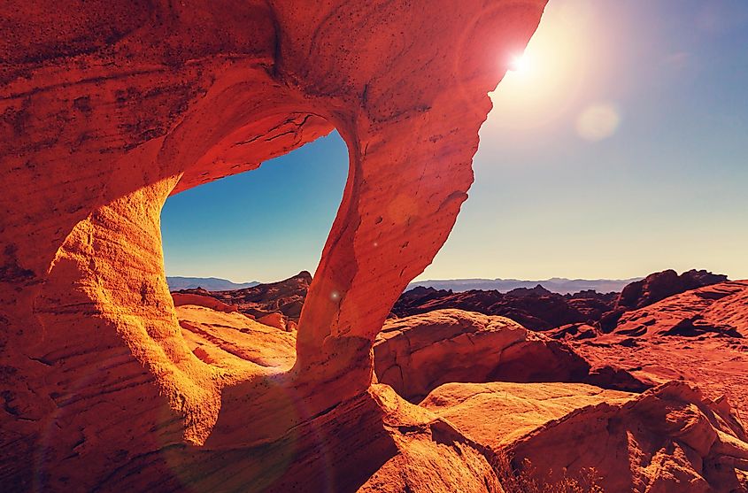 Valley of Fire State Park, Nevada, USA.